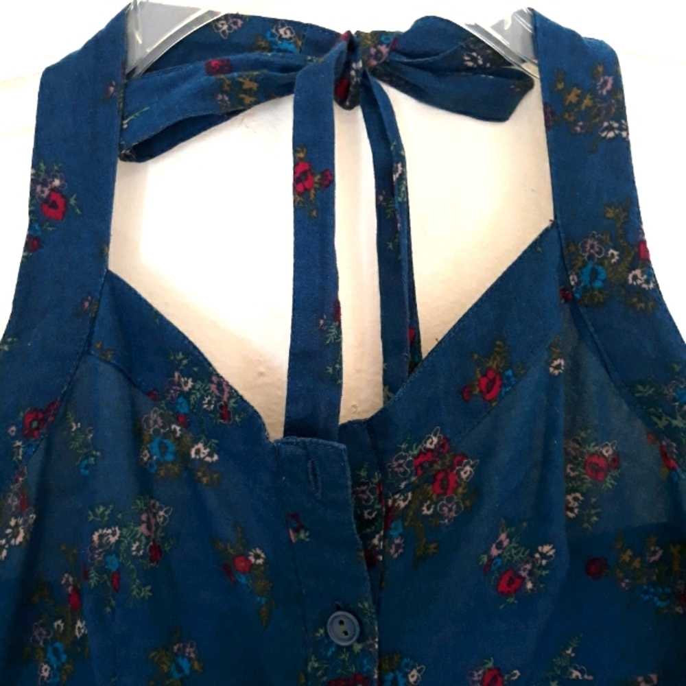 VTG HANDMADE BLUE ROMPER - Picture 4 of 12
